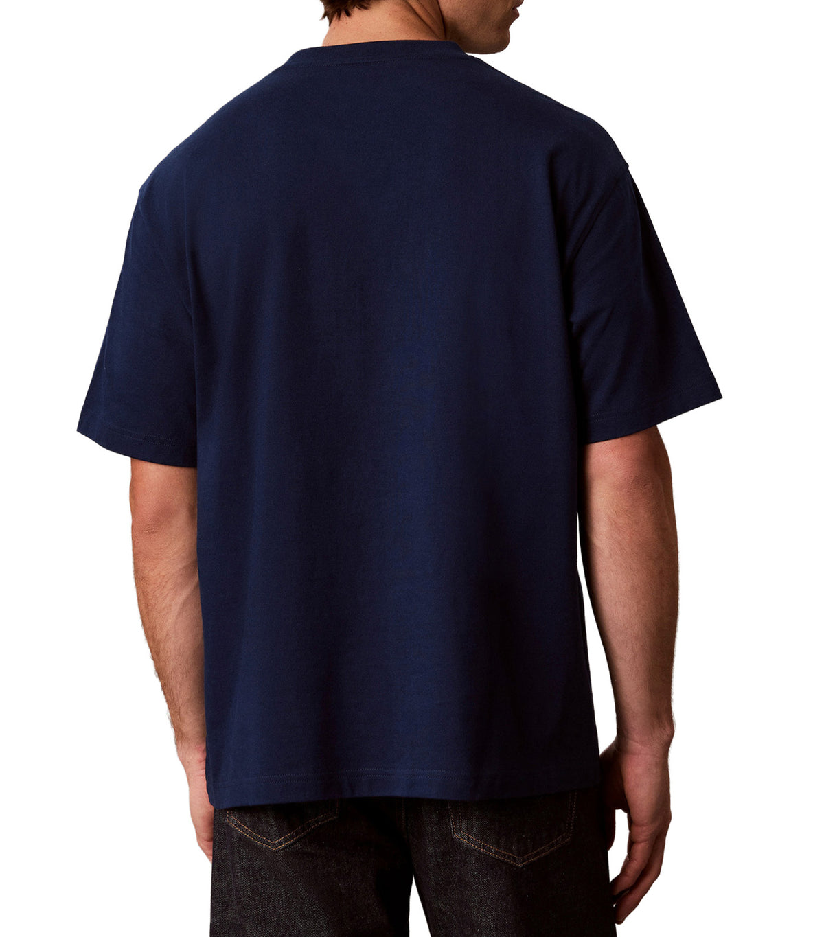 Relaxed Denim Monologo Graphic Tee Pageant Blue
