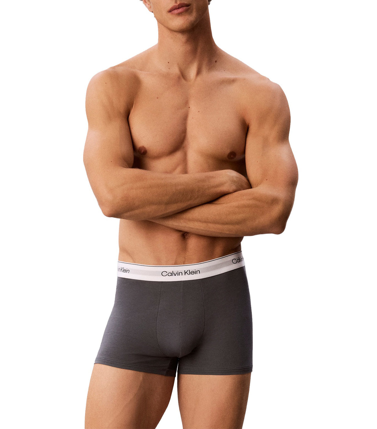 Trunk 3-Pack White/Collegiate Logo Black/Turbulence