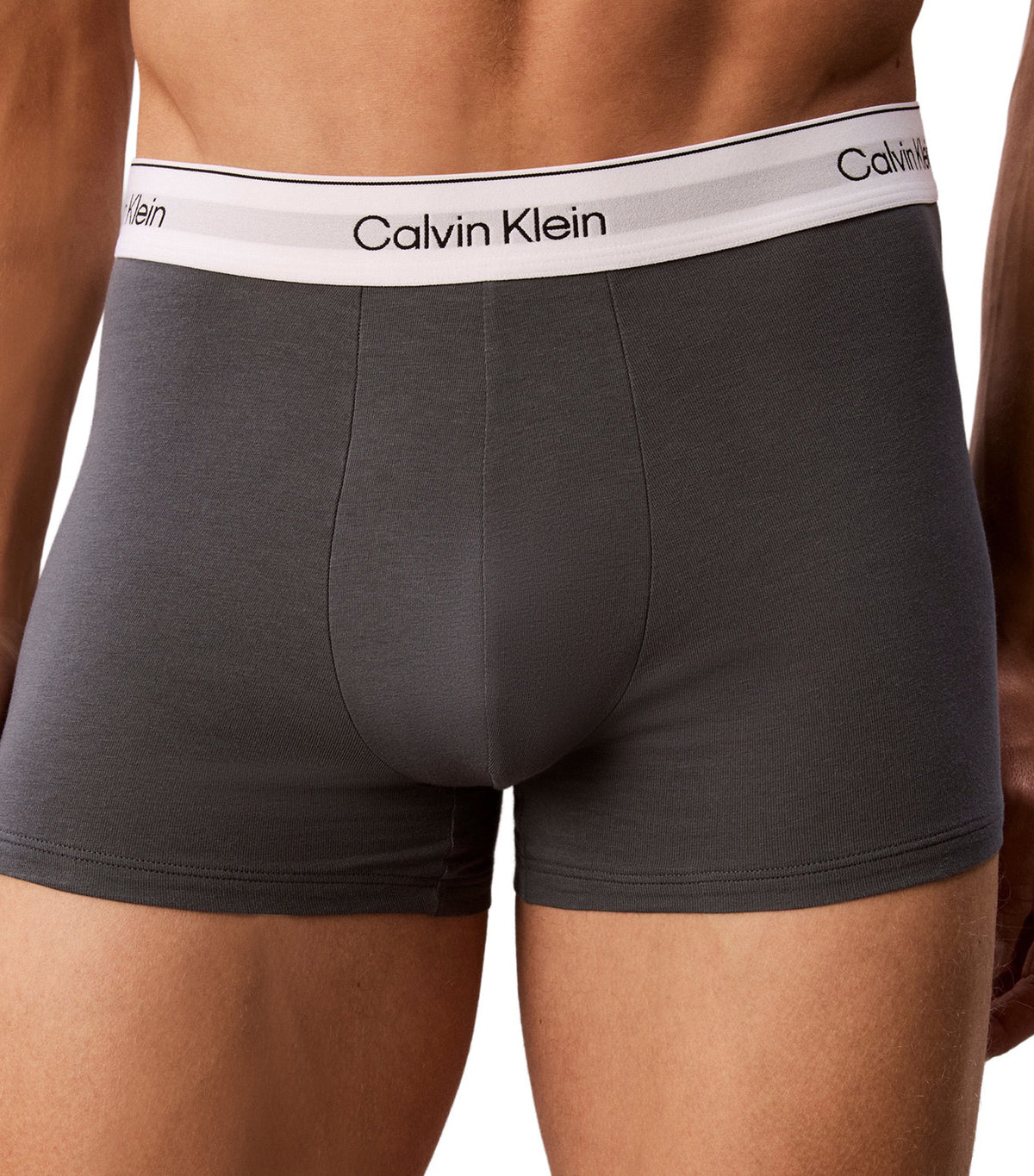 Trunk 3-Pack White/Collegiate Logo Black/Turbulence