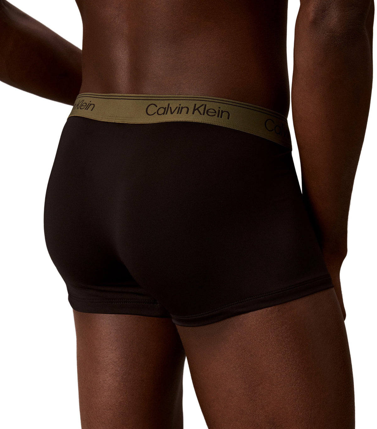 Low Rise Trunk 3-Pack Black with Bronze Flash/Black/Olive Night Waistbands