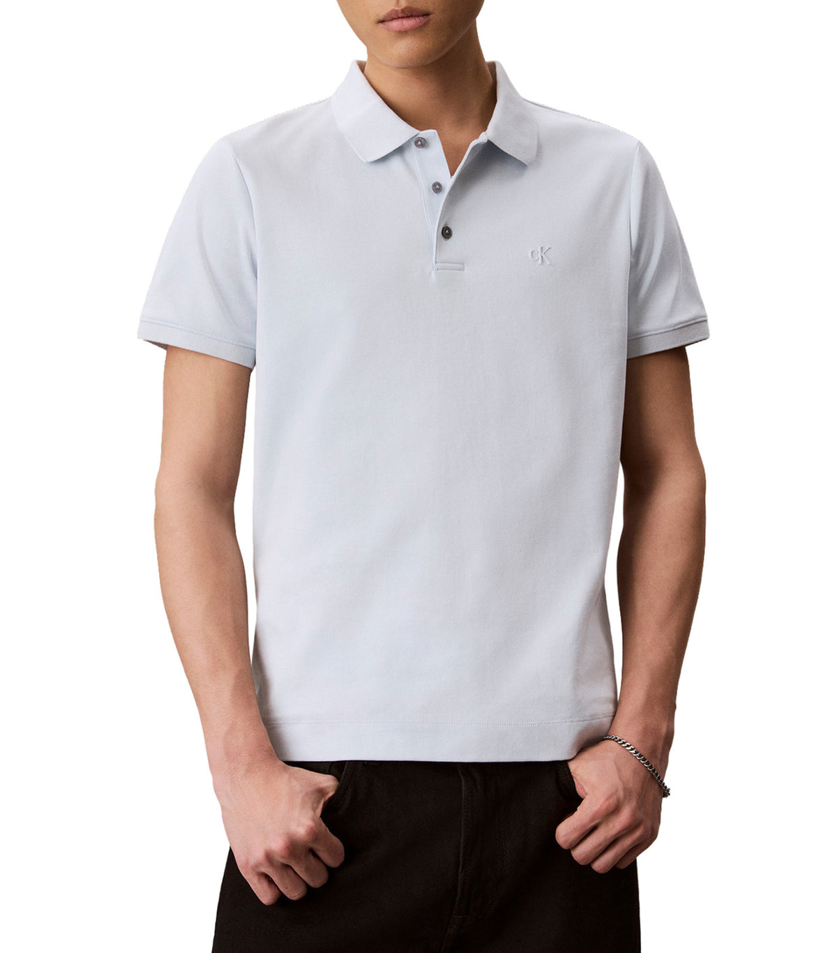 Slim Sleek Interlock Polo Plein Air