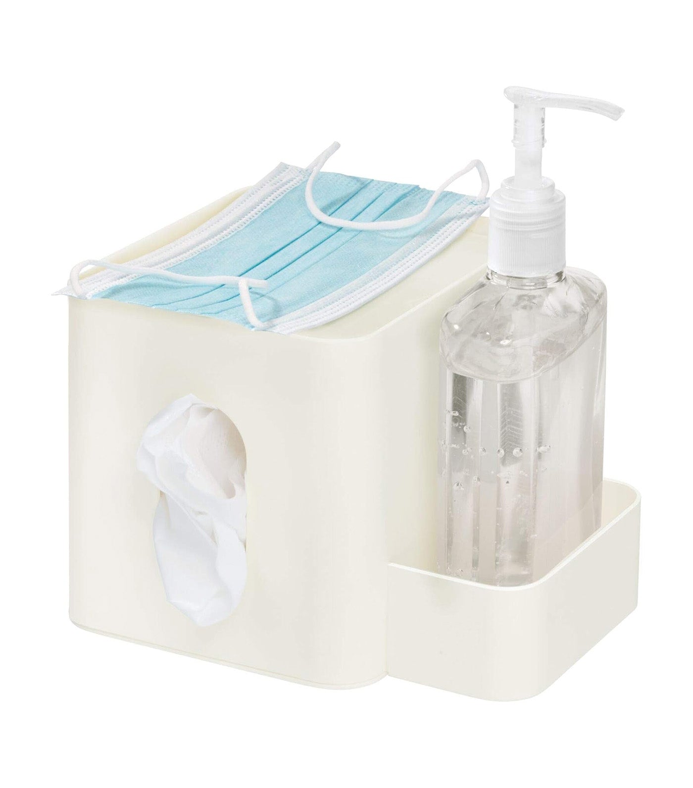 Tissue Holder with Storage Caddy