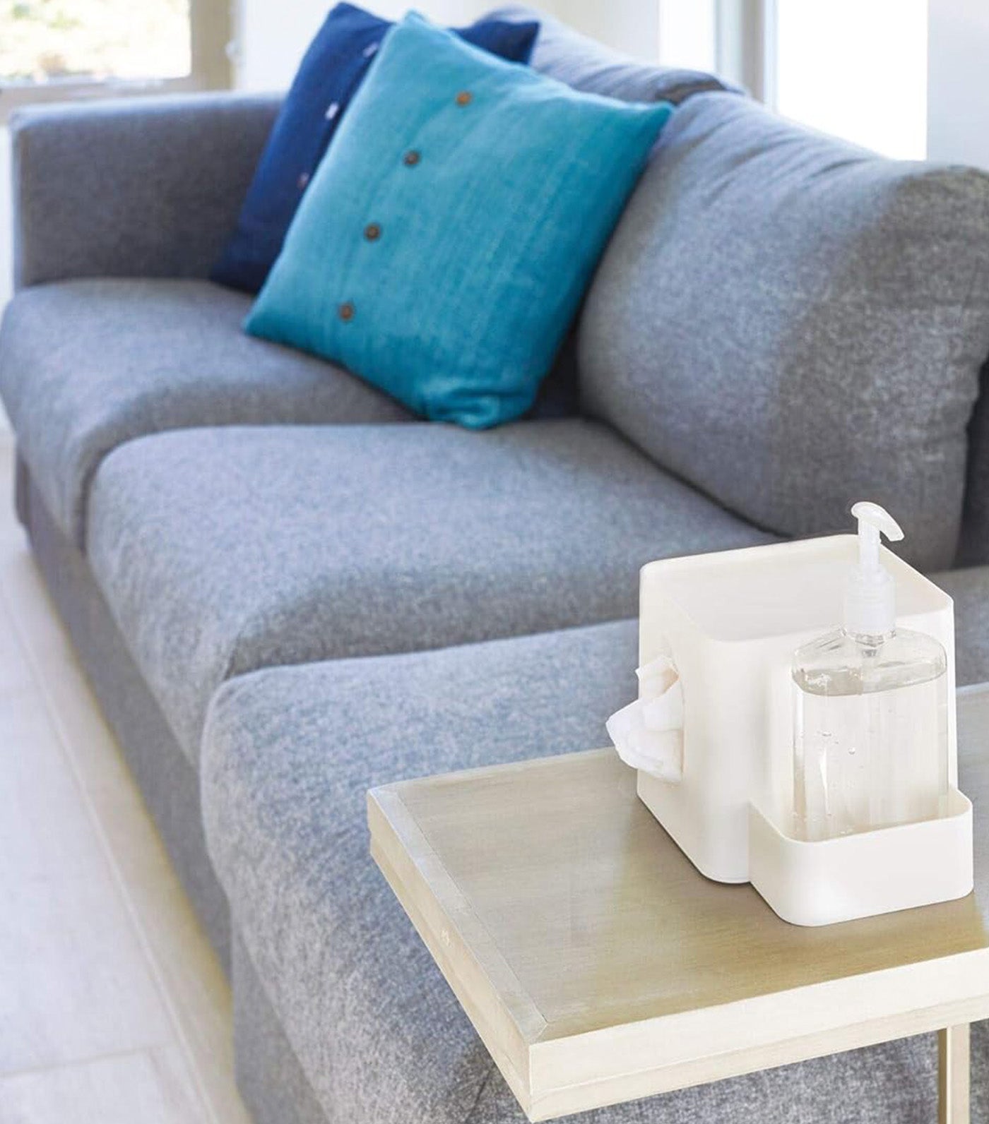 Tissue Holder with Storage Caddy