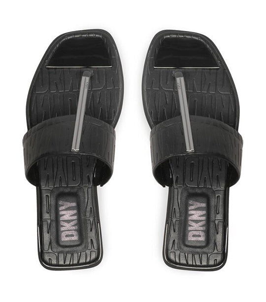 DKNY Deja Flat Thong Sandal Black