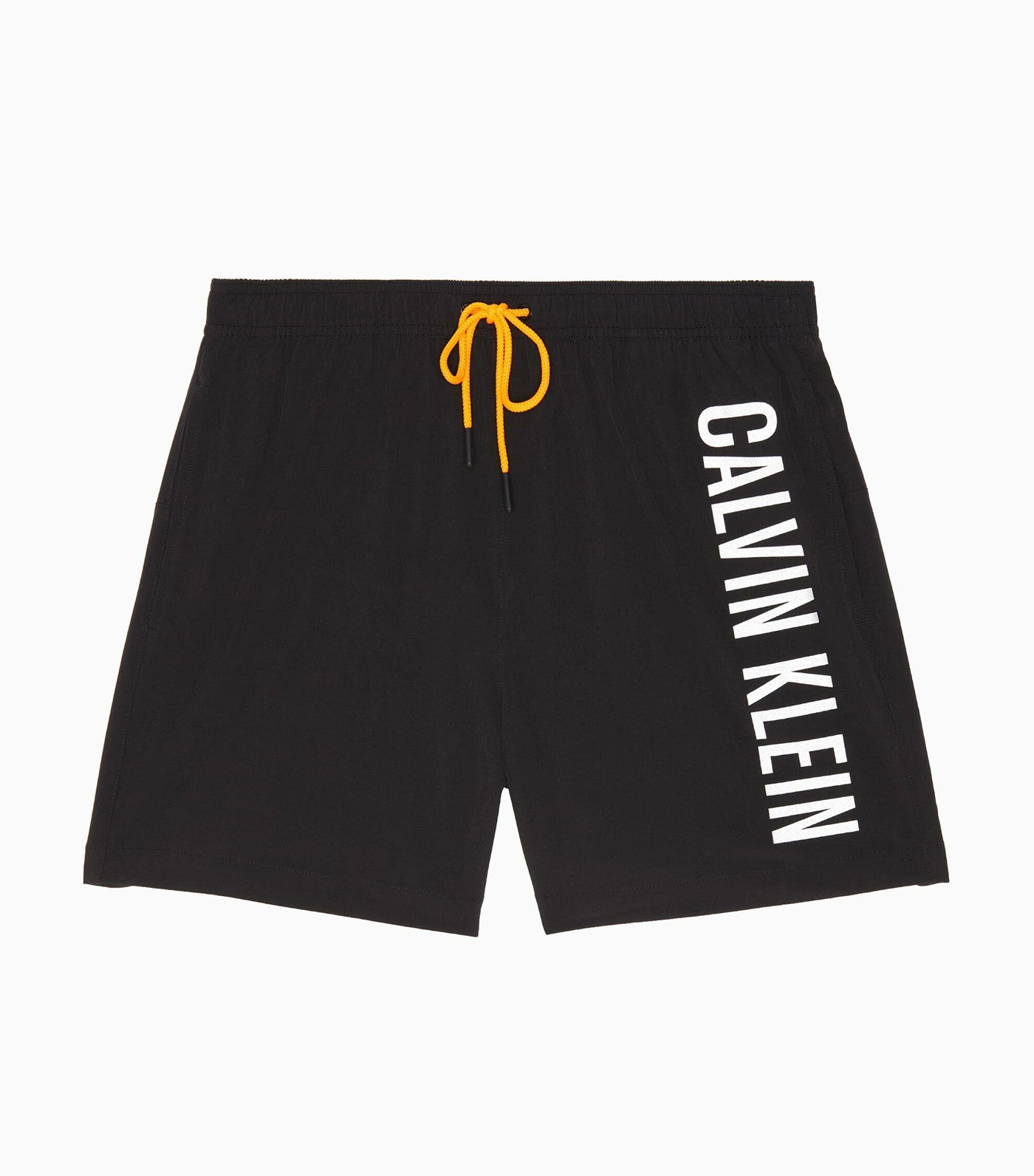 Medium Drawstring Swim Shorts Black