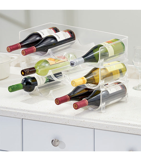 iDesign Wine and Water Bottle Rack