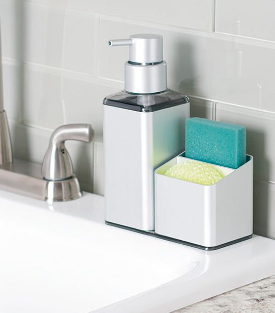 iDesign Metro Ultra Soap Dispenser and Scrub Hub
