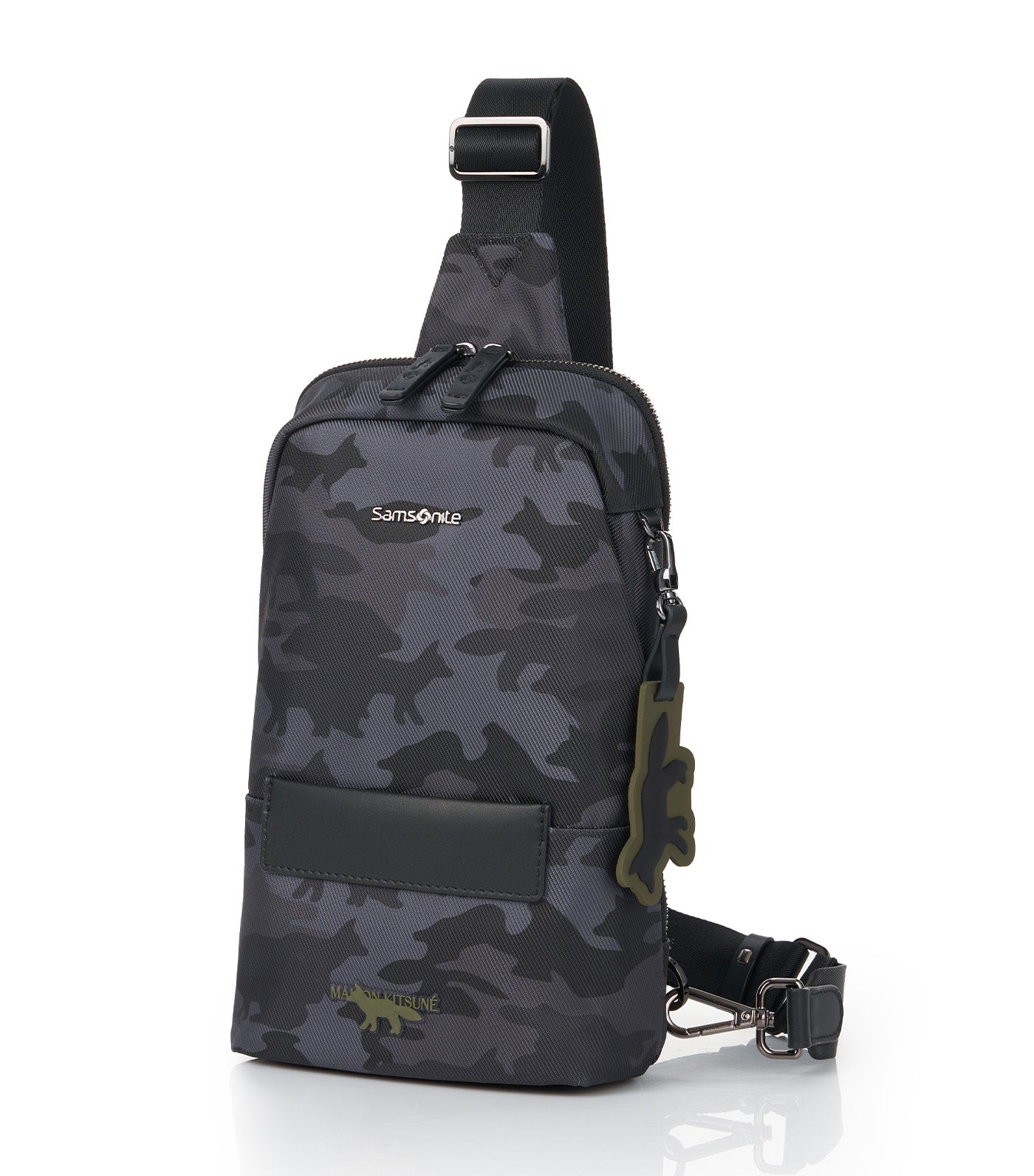 Maison Kitsune x Samsonite Sling Black | Rustan's