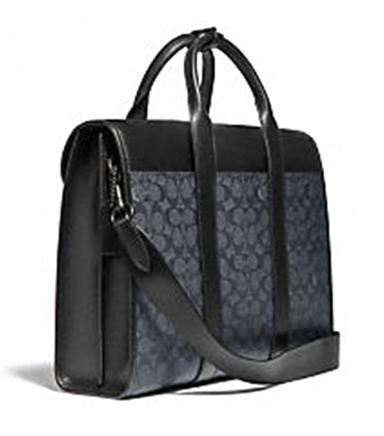 Coach Gotham Portfolio Charcoal Black