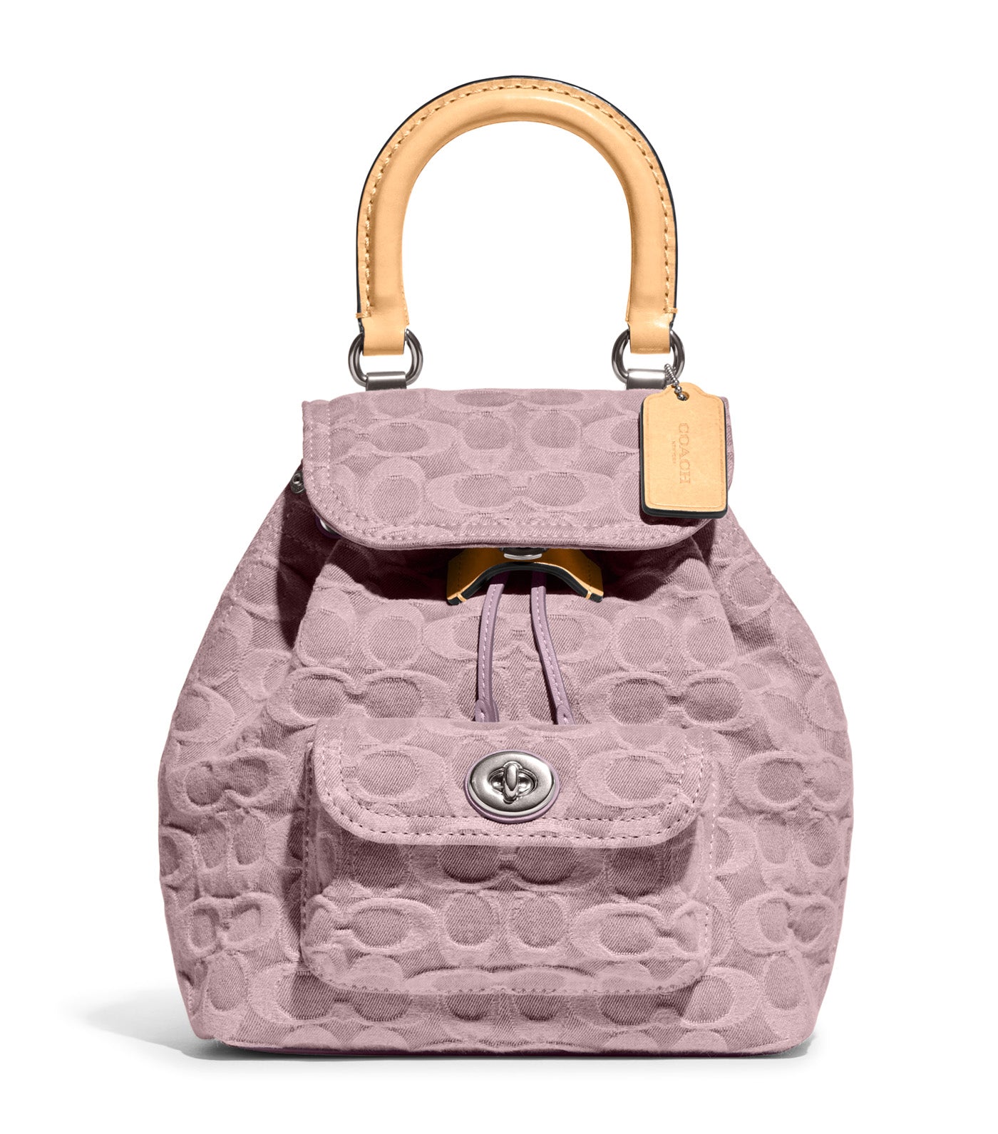 Coach backpack purple best sale