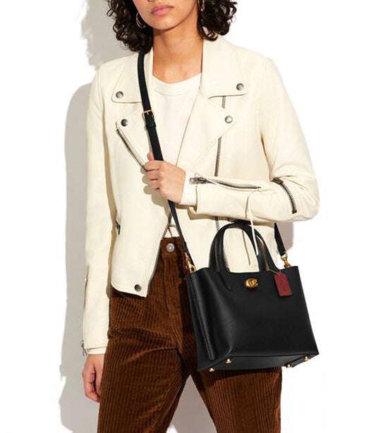 Coach willow leather tote Clearance
