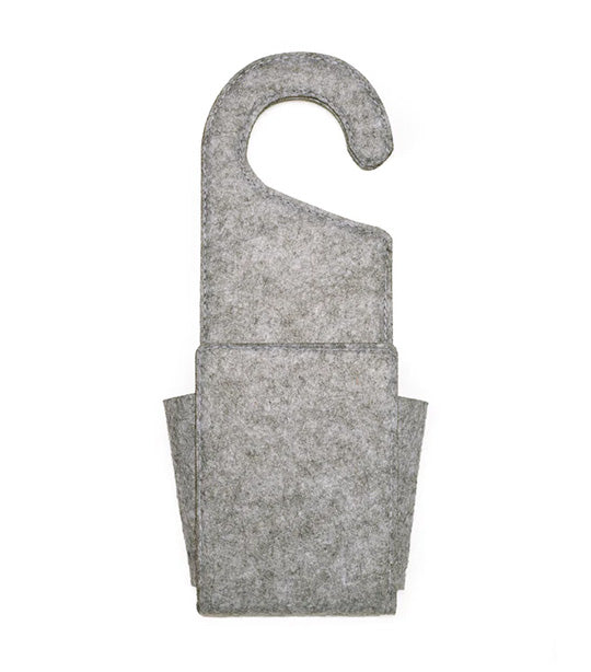 Door Knob Pocket Gray