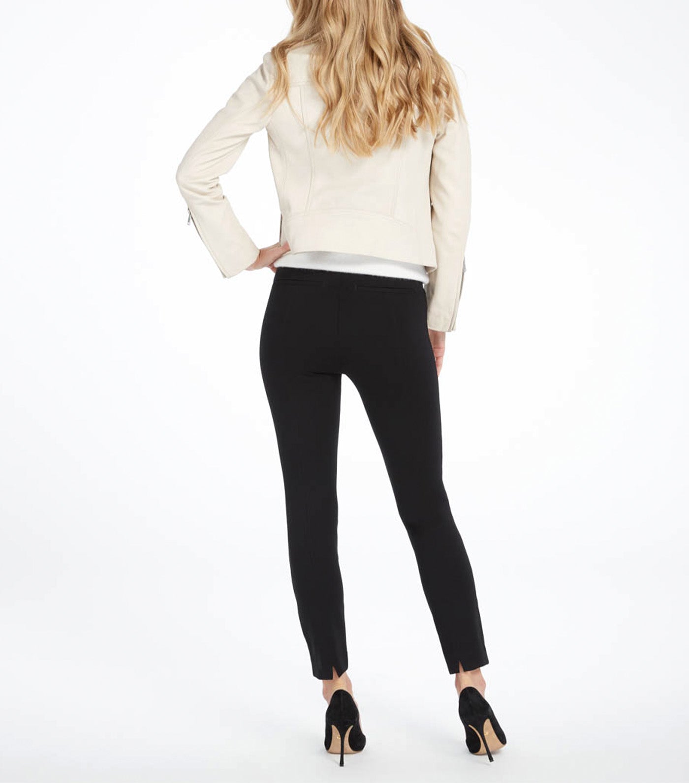 The Perfect Pant Ankle Backseam Skinny Black