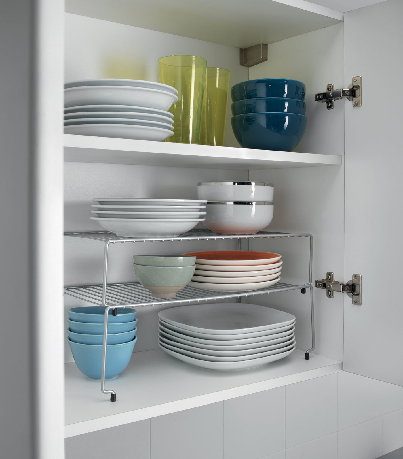 MakeRoom Sky Stackable Shelves - Set of 2