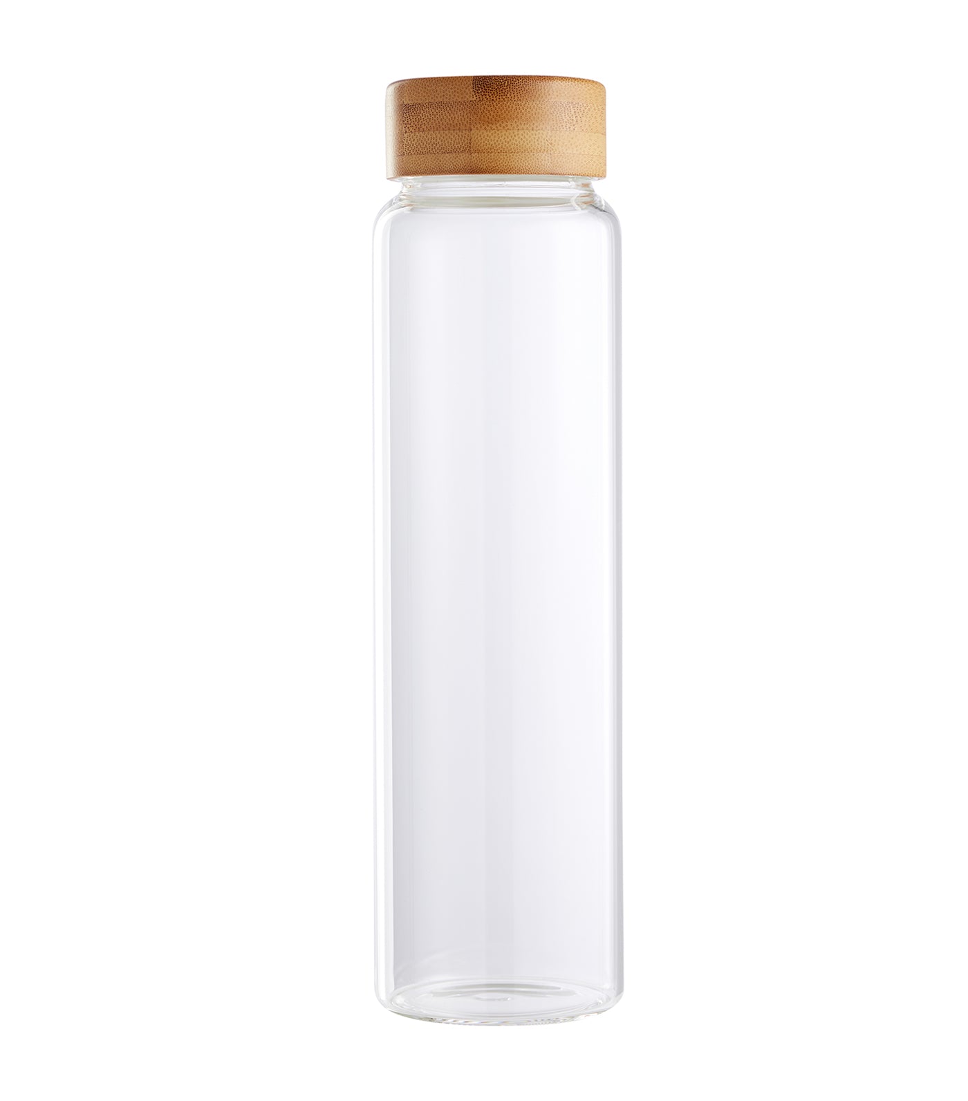 glass water carafe with bamboo lid