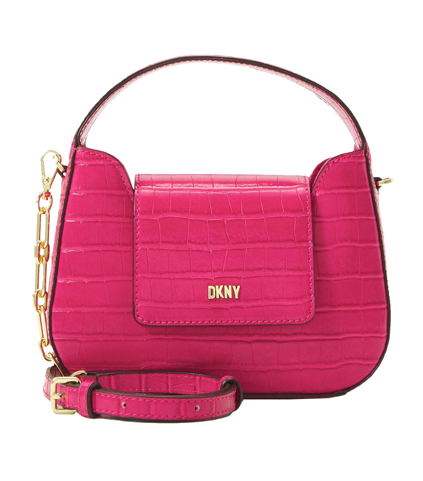 DKNY Kiera Demi Bag, Optic White: Handbags