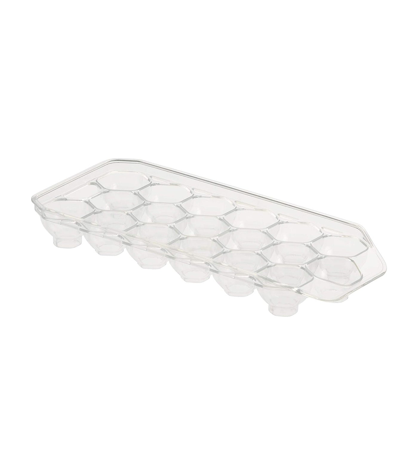 Hexagon Refrigerator Egg Storage Bin Clear