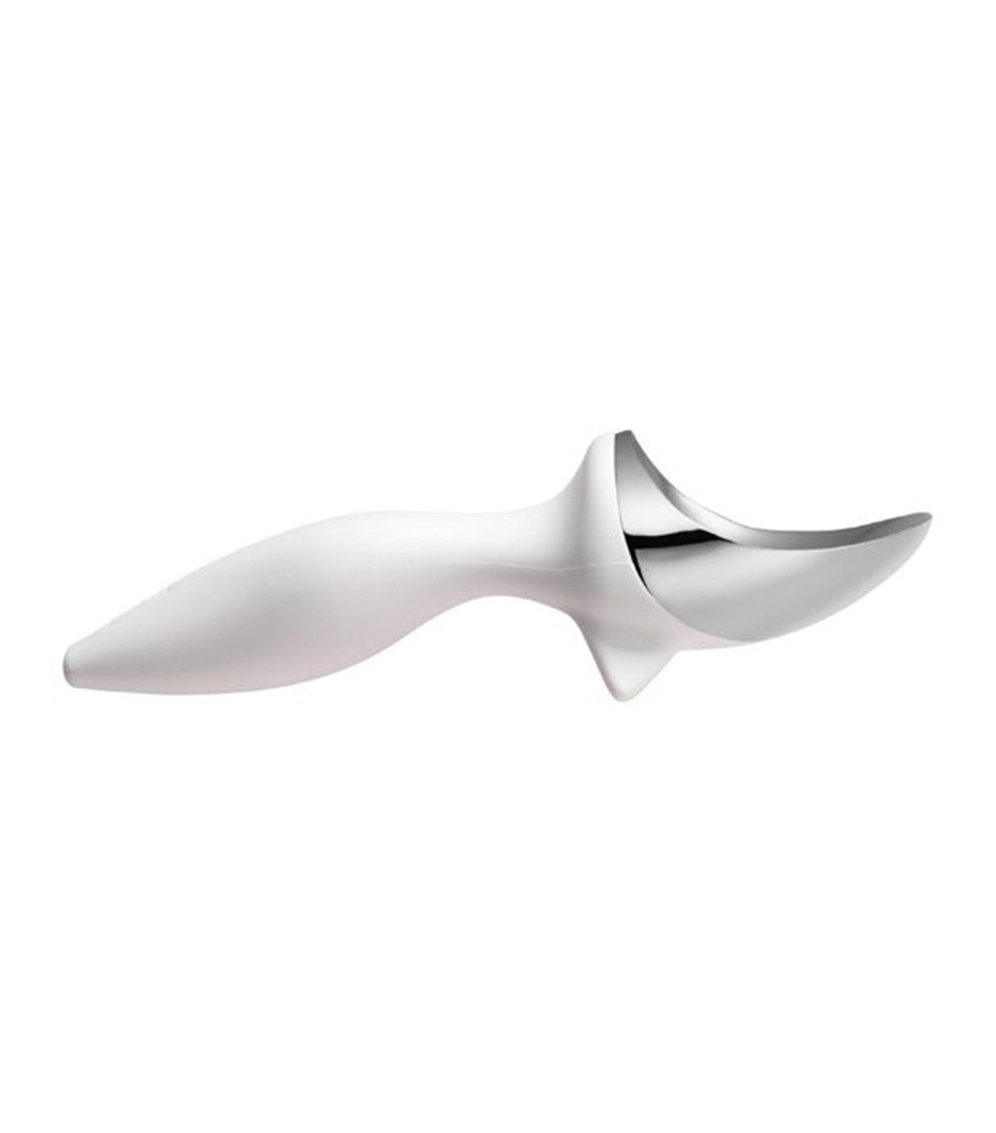 Tilt Up Ice Cream Scoop White