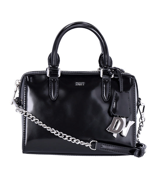 Paige Small Duffle Black/Silver