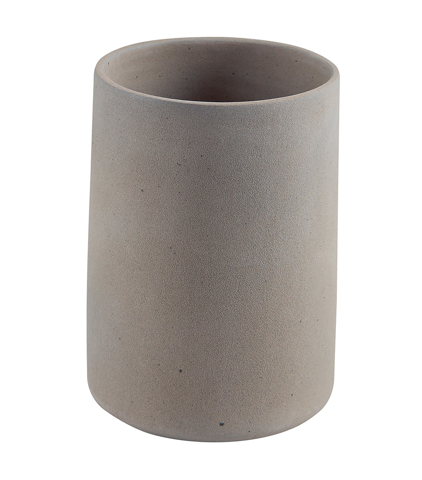Tooth Glass Tabletop Accent Brown
