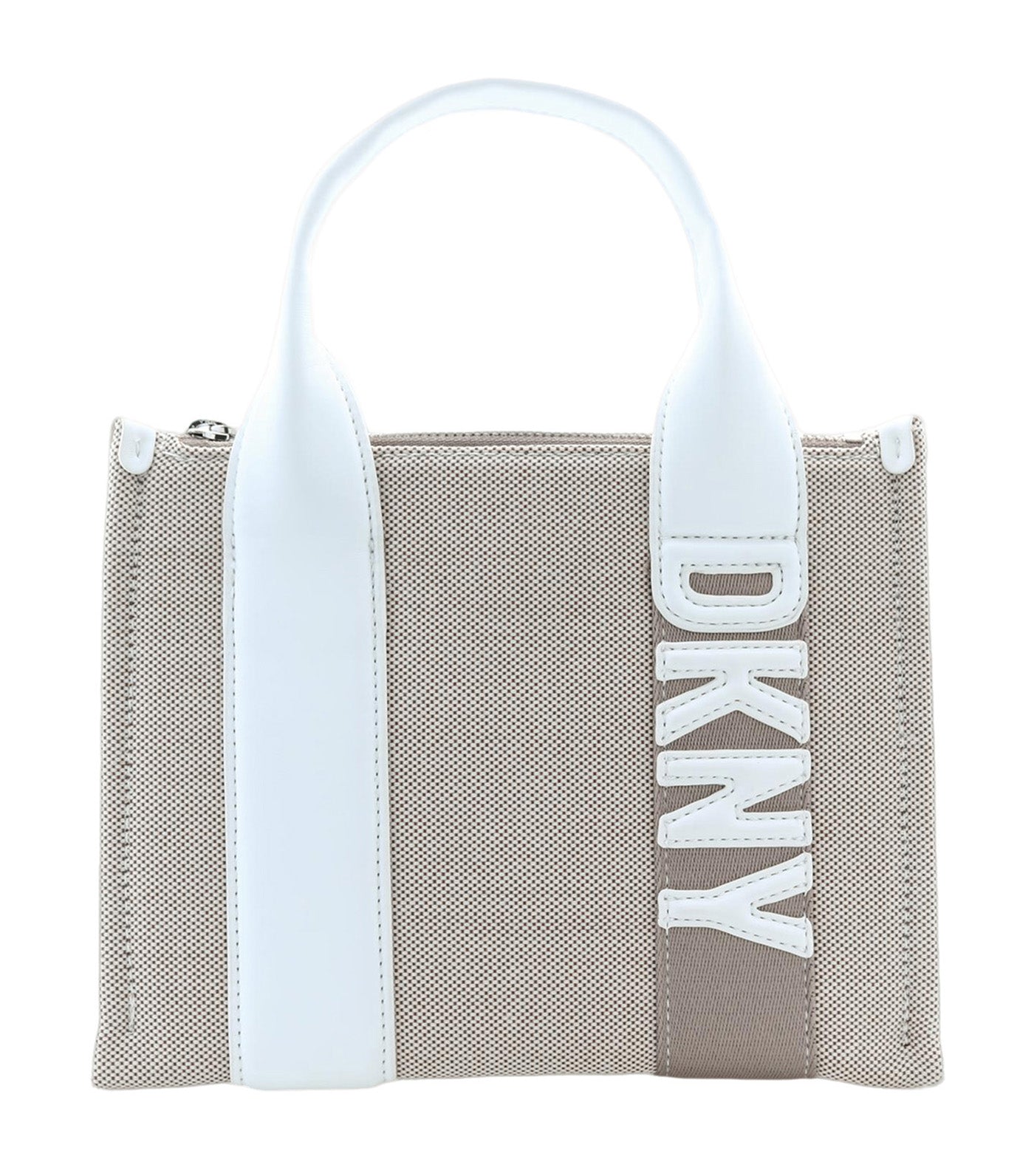 Holly Small Tote Natural/White