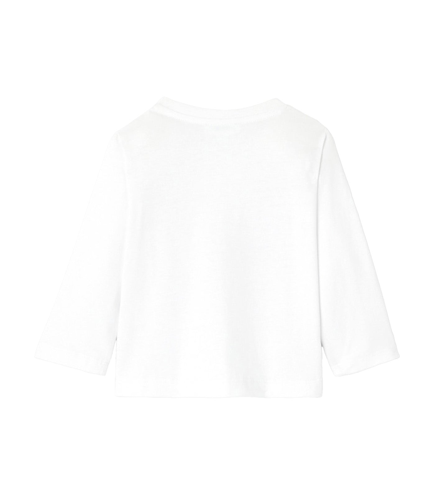 Plaisant Long Sleeved T-Shirt Blanc