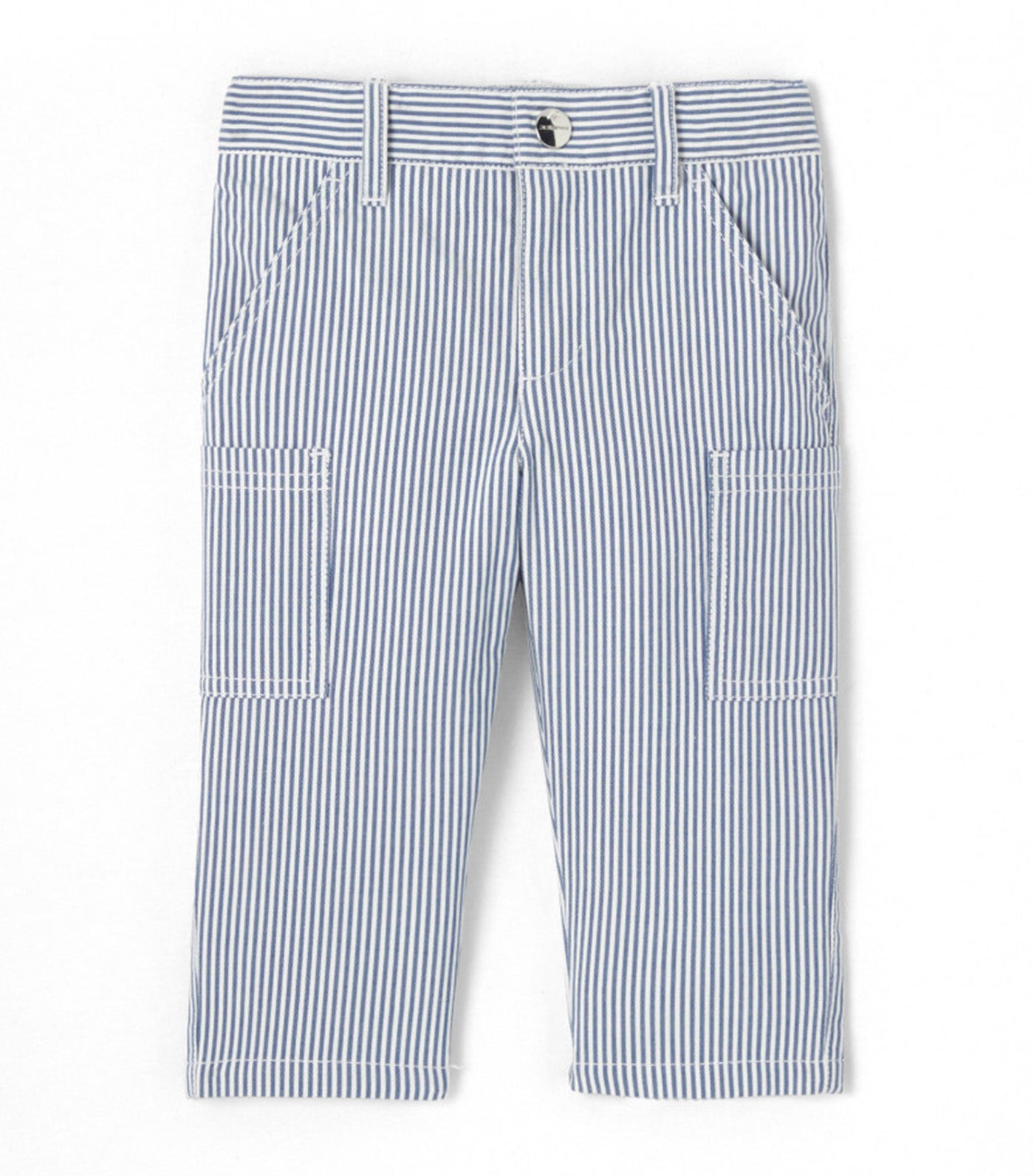 Clairette Pants Blanc/Bleu