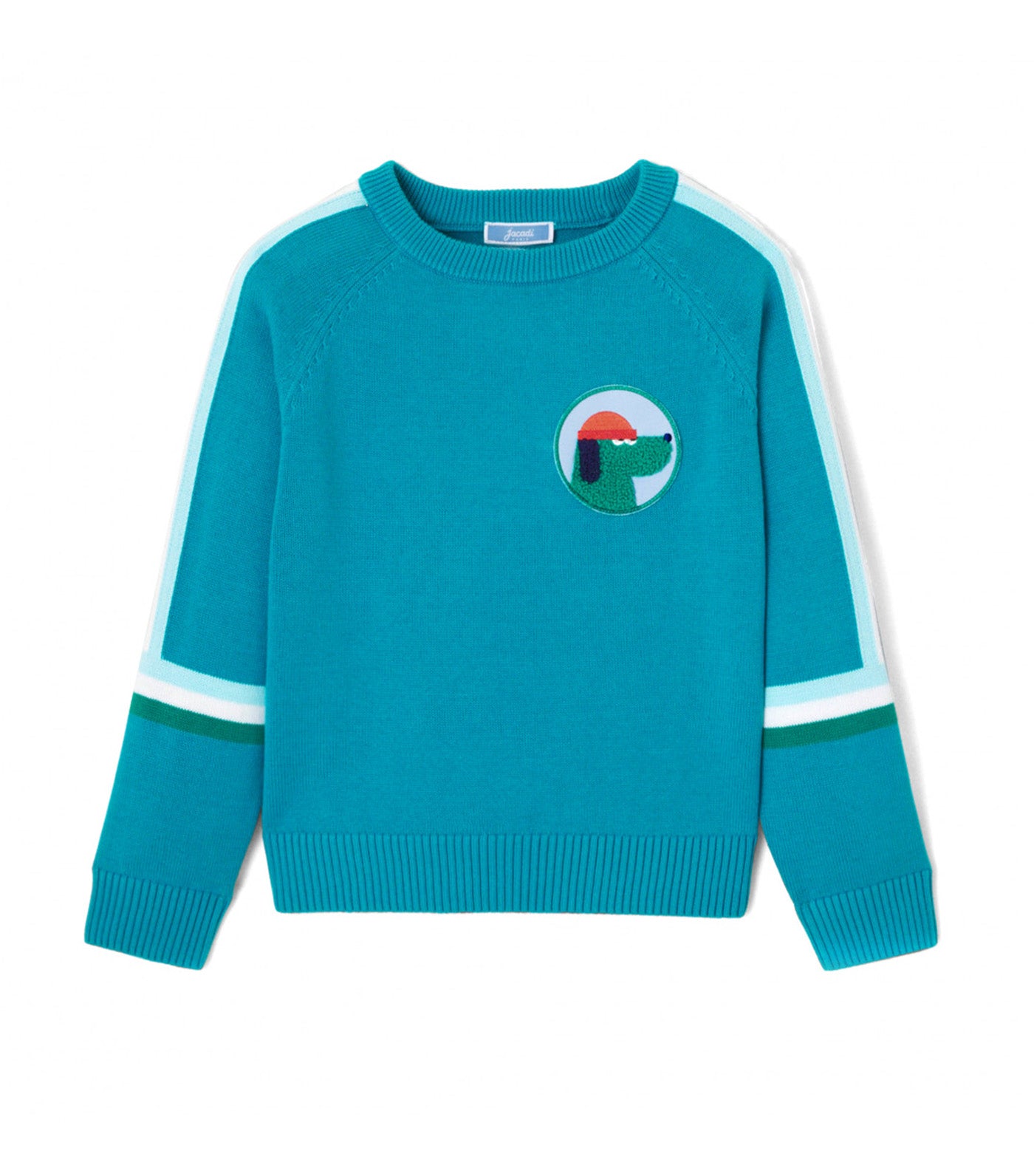 Costaud Sweatshirt Bleu Turquoise