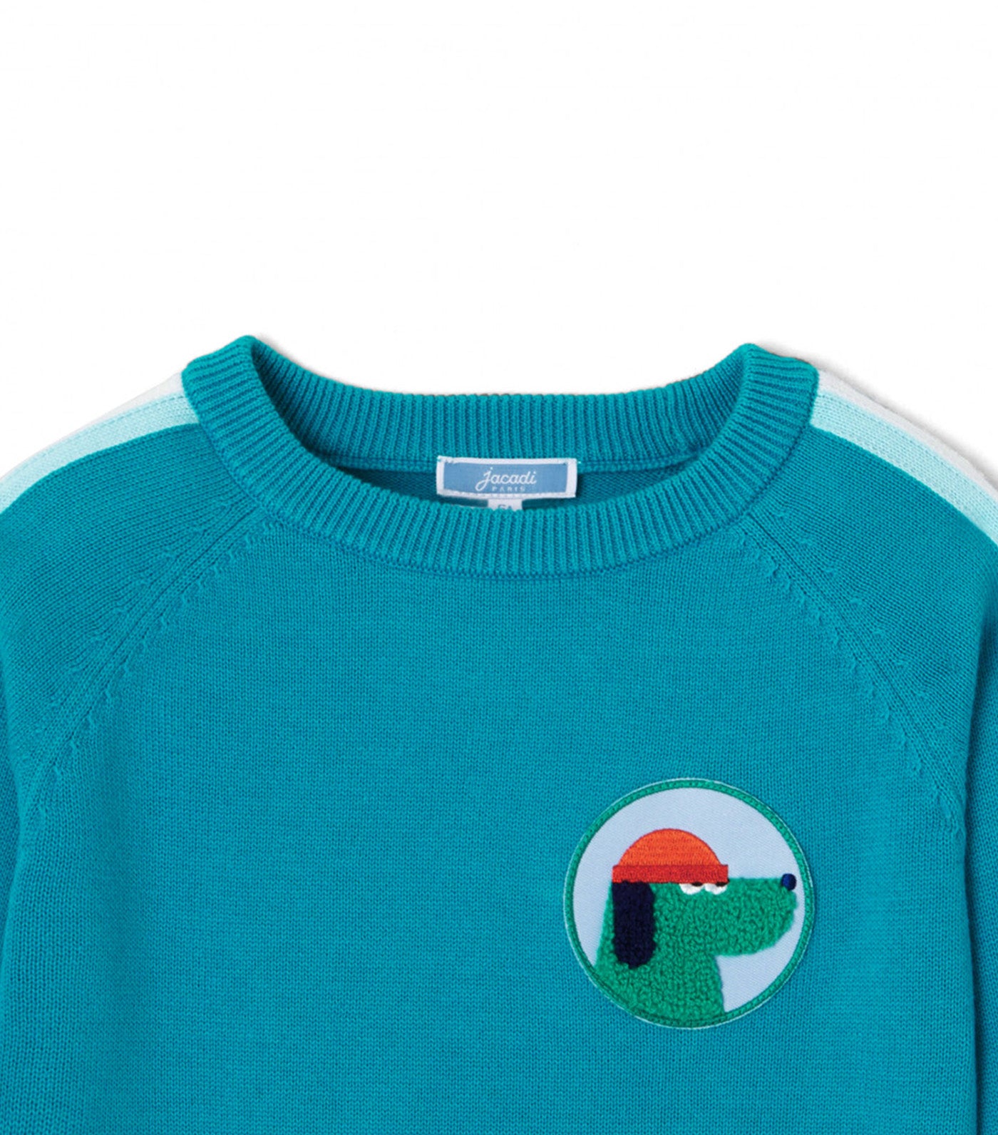 Costaud Sweatshirt Bleu Turquoise