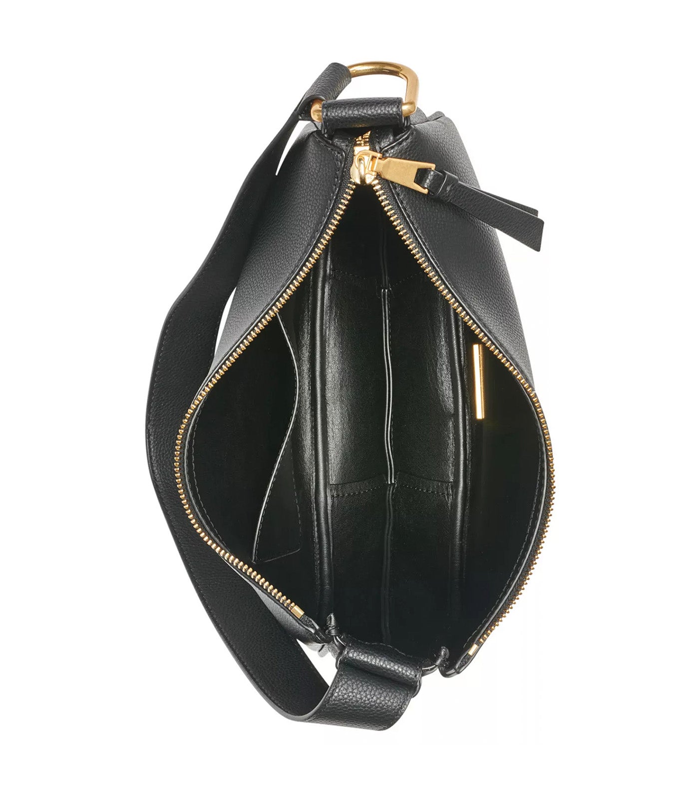 Scarlett Small Hobo Black/Gold