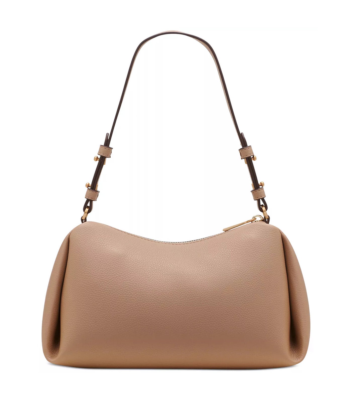 Remy Top Zip Shoulder Bag Cappuccino