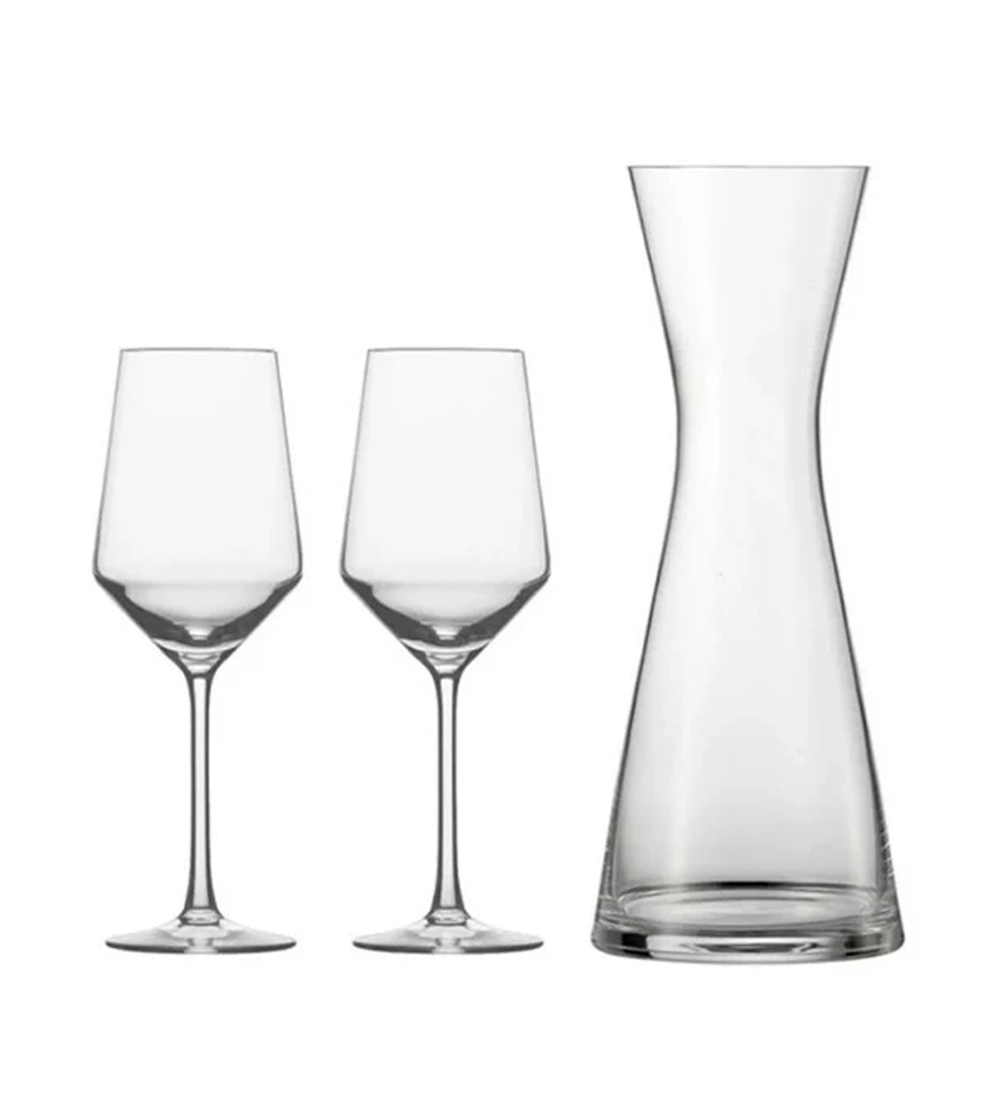 Fresh & Blanc Carafe w/ Wine Glasses Set of 3