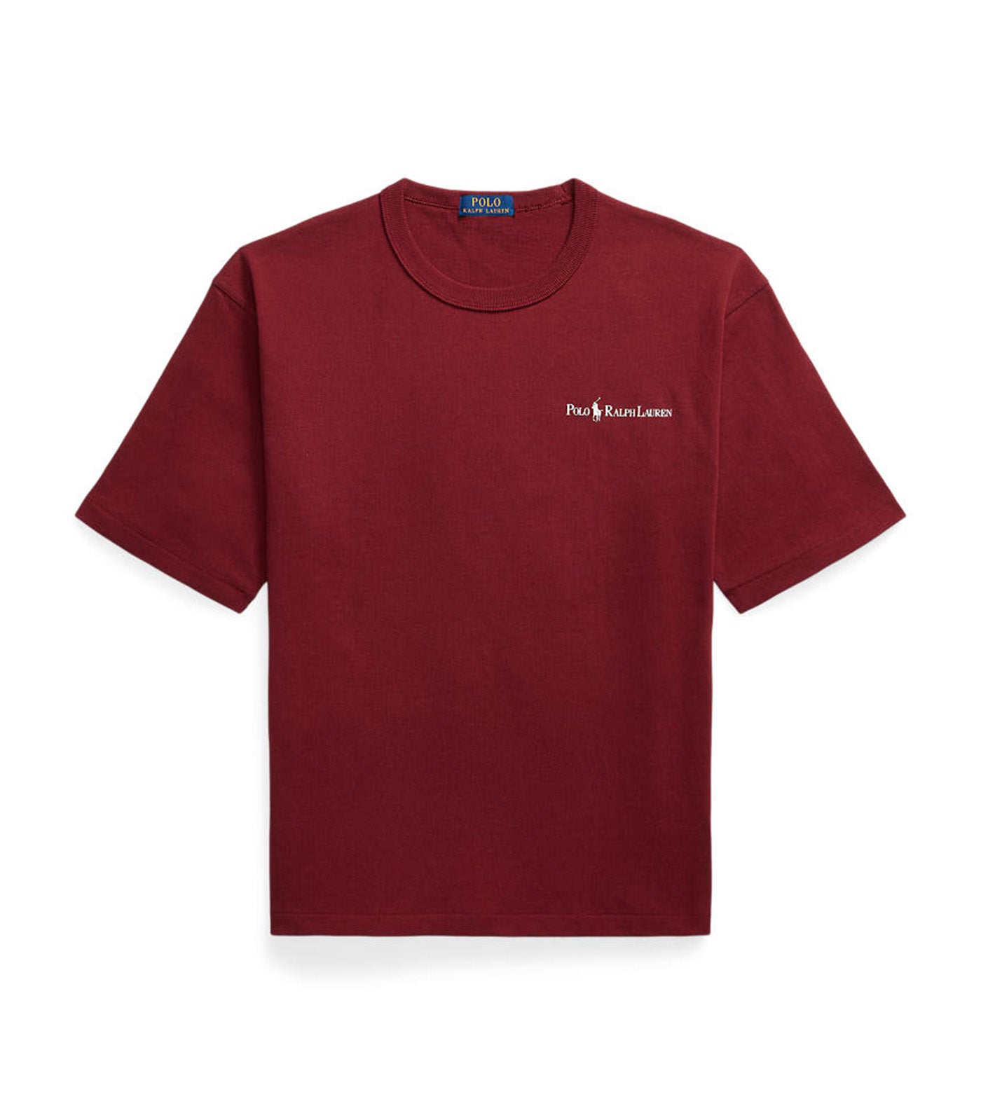 Men's Relaxed Fit Logo Jersey T-Shirt Red