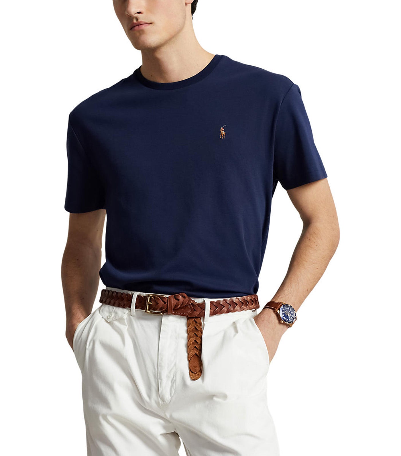 Polo Ralph Lauren Men's Custom Slim Fit Soft Cotton T-Shirt