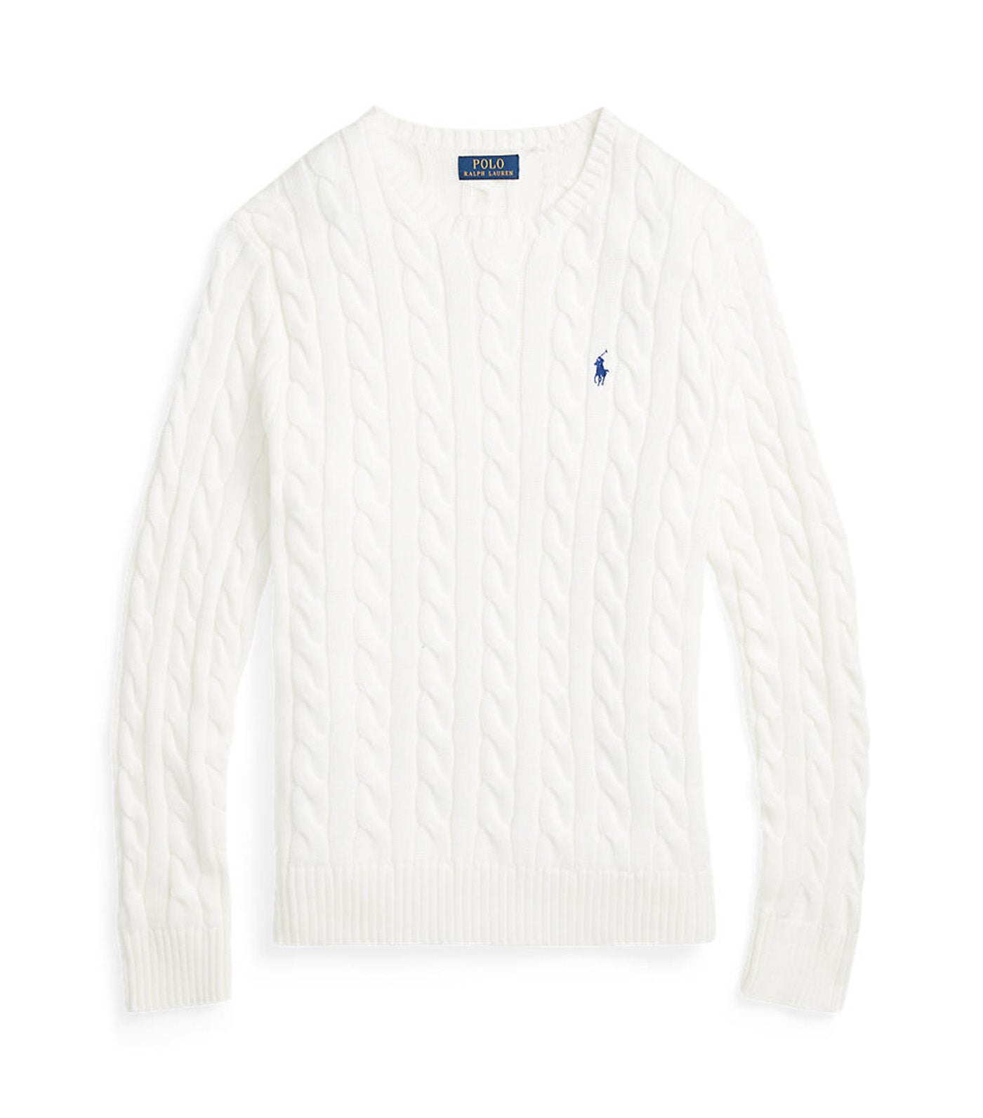 Polo Ralph Lauren Men s Cable Knit Cotton Sweater White Rustan s