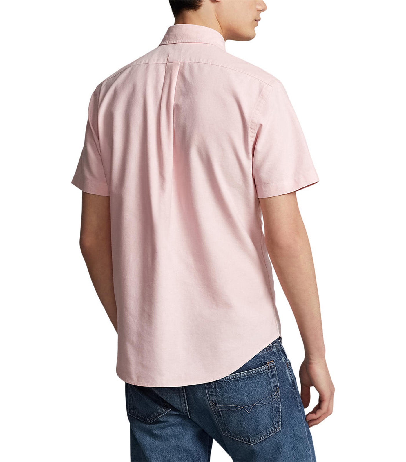 Men's Custom Fit Oxford Shirt Light Pink