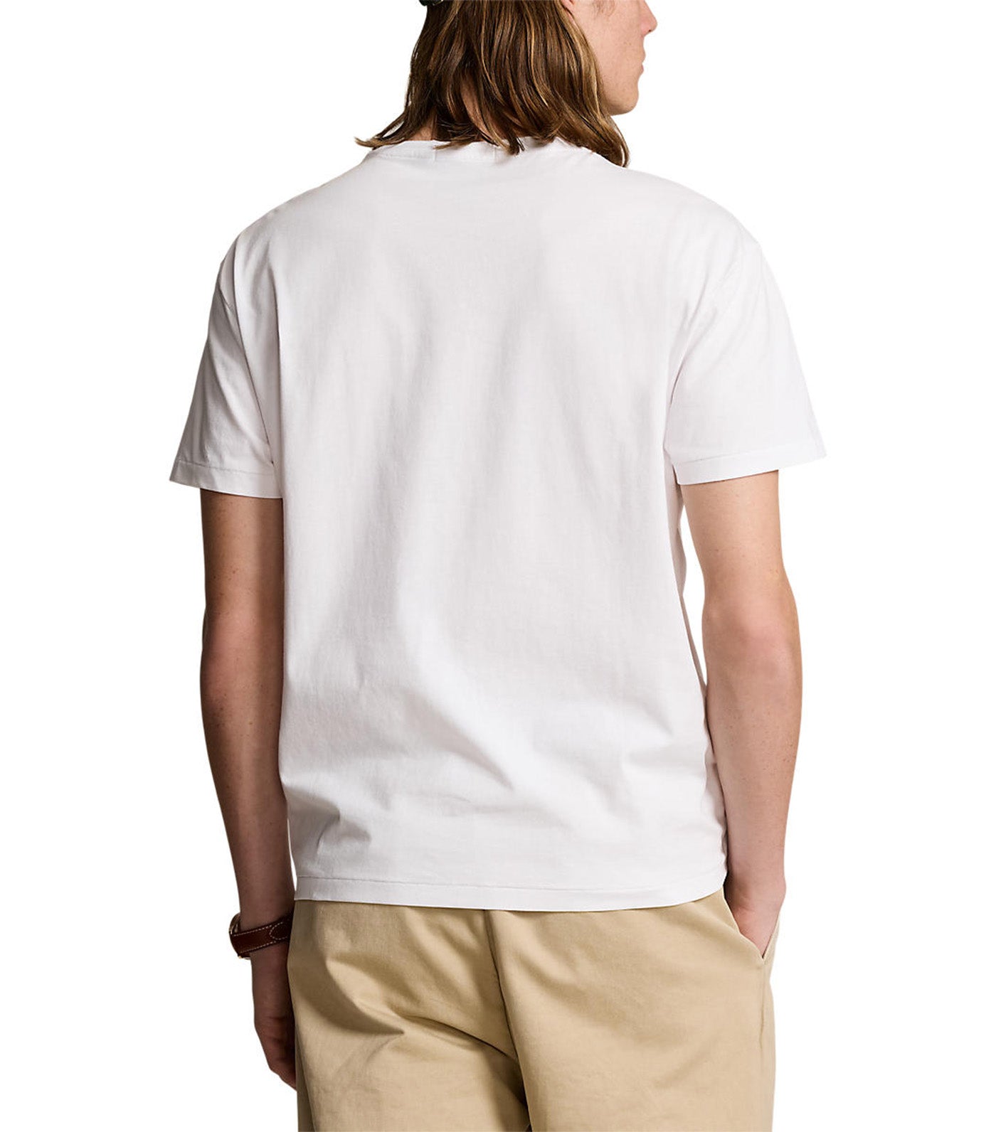 Men's Classic Fit Logo Jersey T-Shirt White