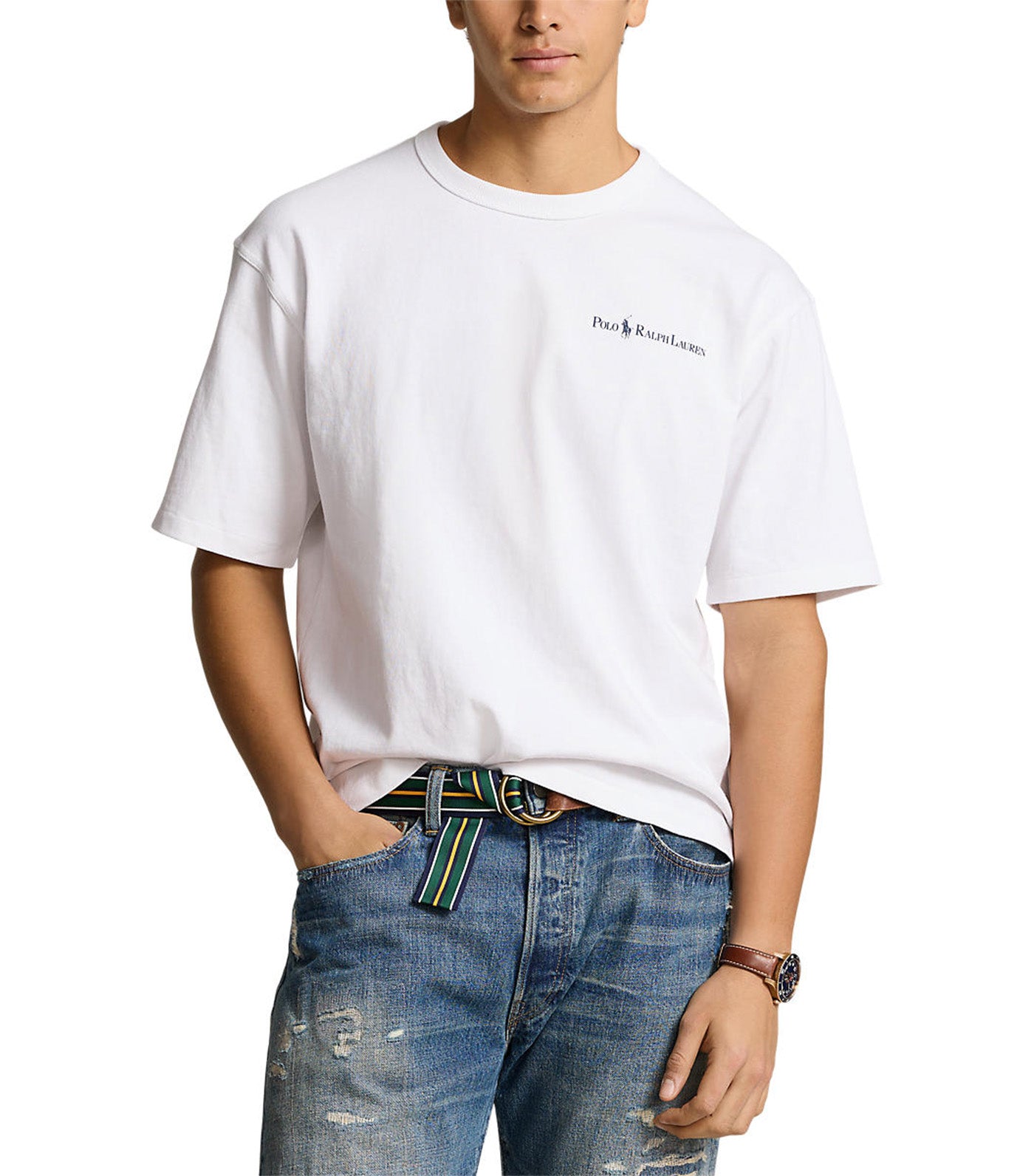 送料関税無料【POLO RALPH LAUREN】SSL-TSH Polo Ralph Lauren Men's SSL-TSH White | Rustan's