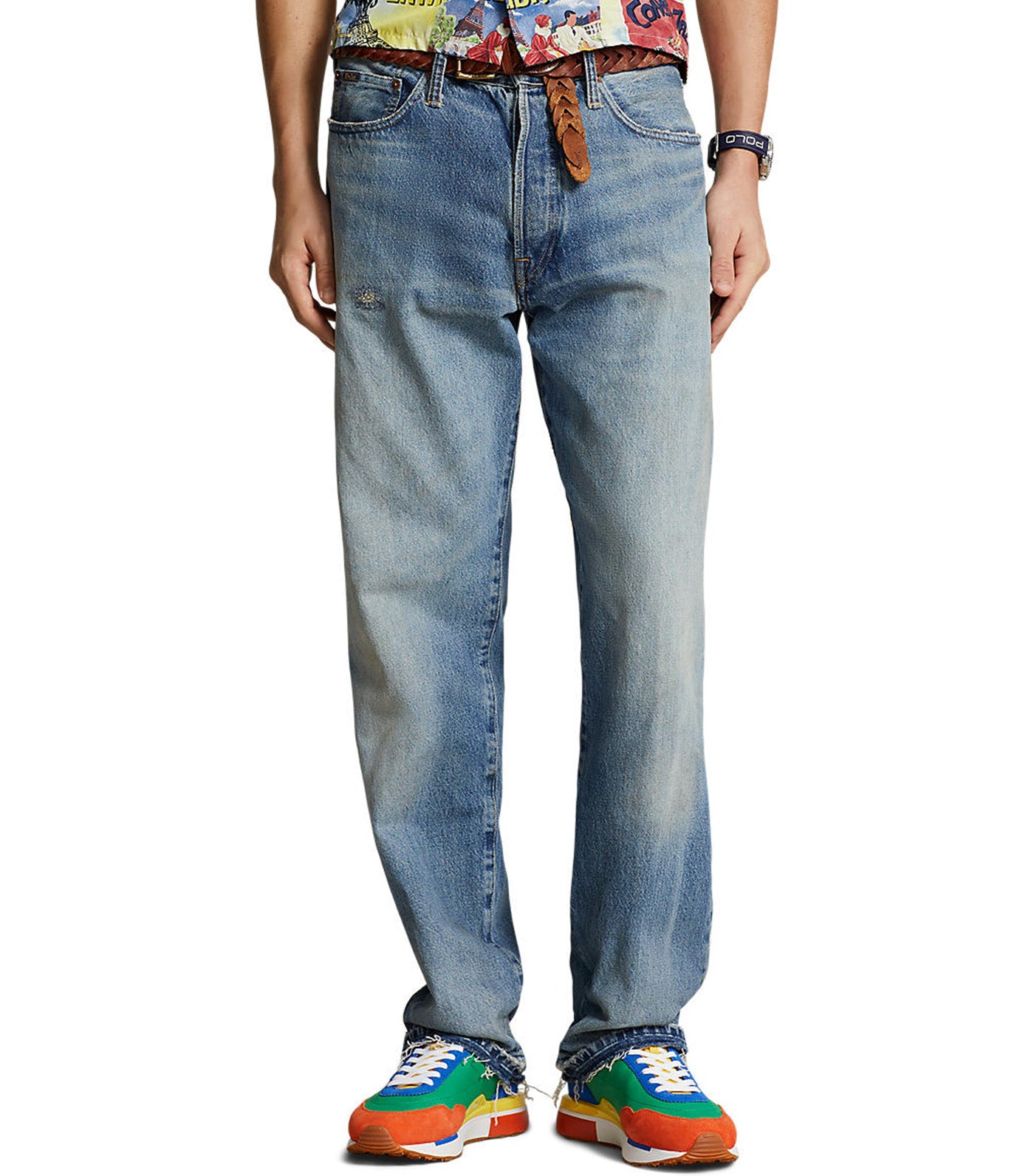 Heritage Straight Fit Faded Jean Westhanger