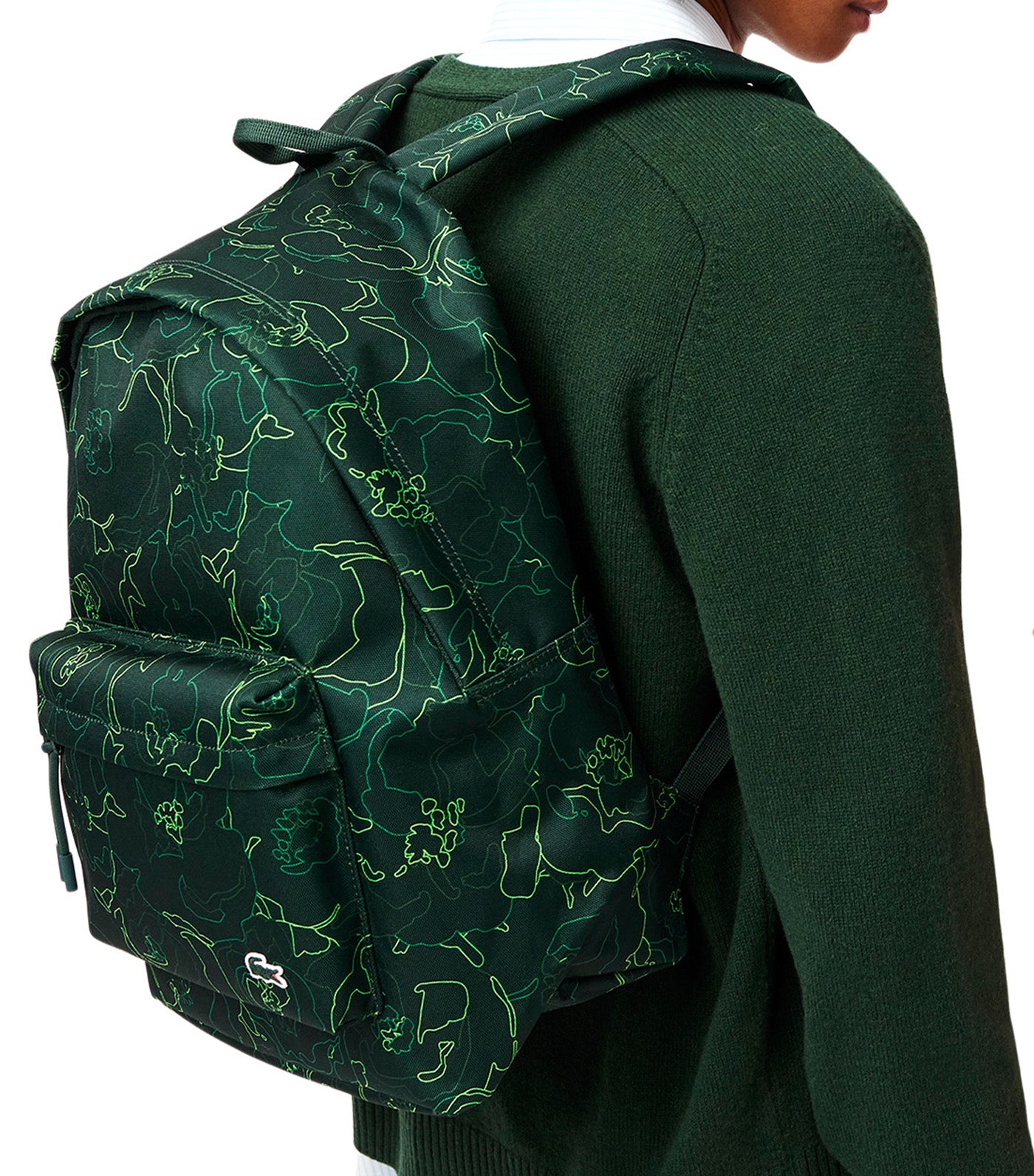 Holiday Backpack Allover Rg Flower Sinople