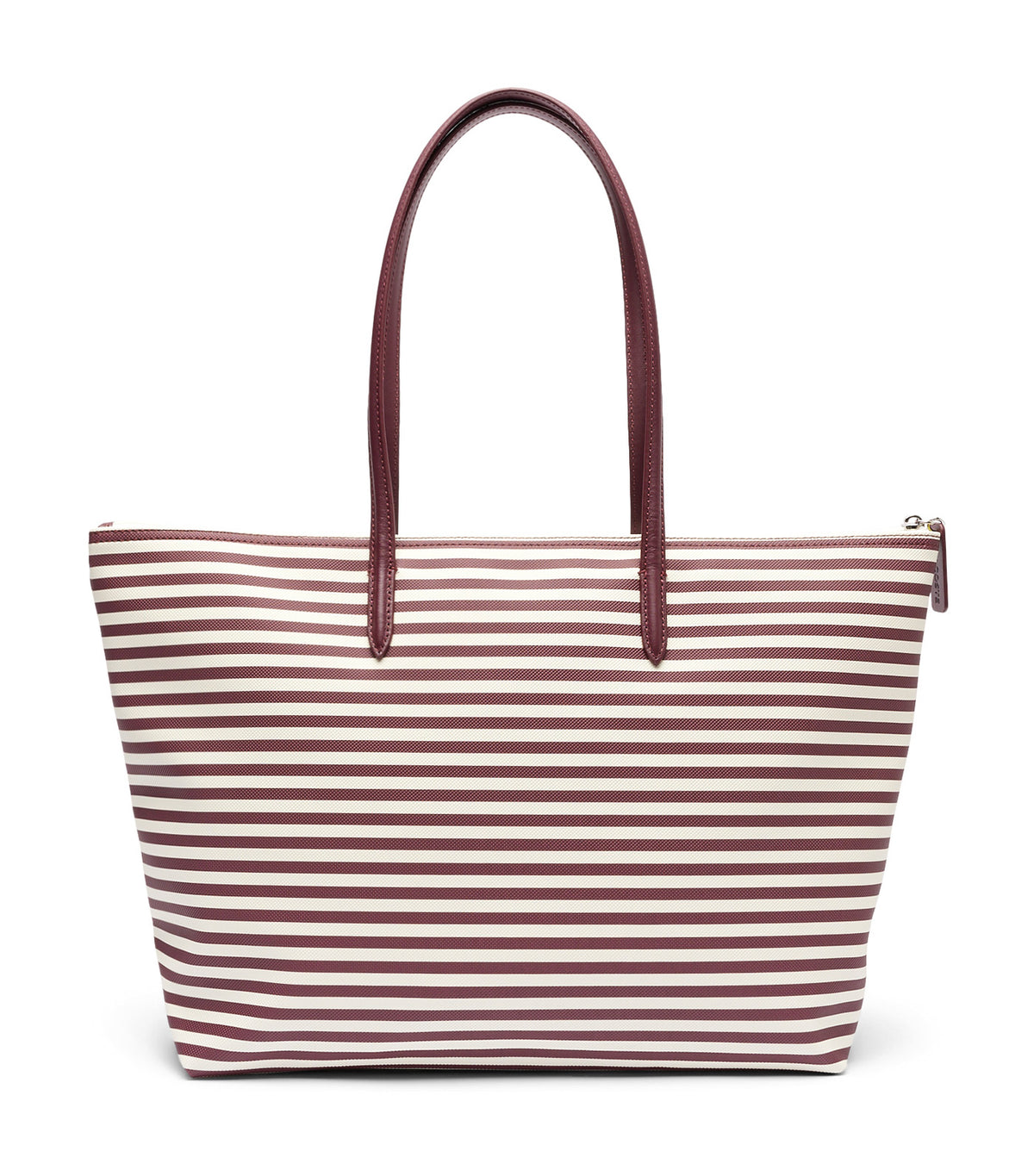 L.12.12 Concept Striped Tote Stripes Expresso Farine