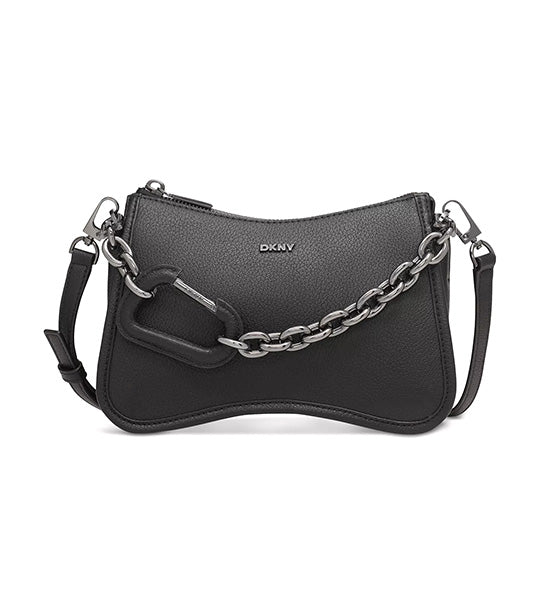 Adria Crossbody Black/Gunmetal