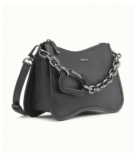 Adria Crossbody Black/Gunmetal