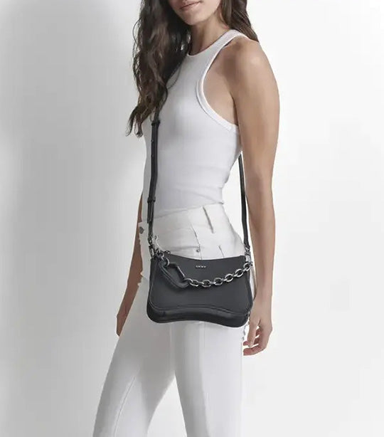 Adria Crossbody Black/Gunmetal