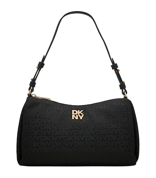 Remy Top Zip Satchel Jet Black/Black