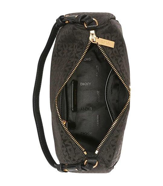 Remy Top Zip Satchel Jet Black/Black