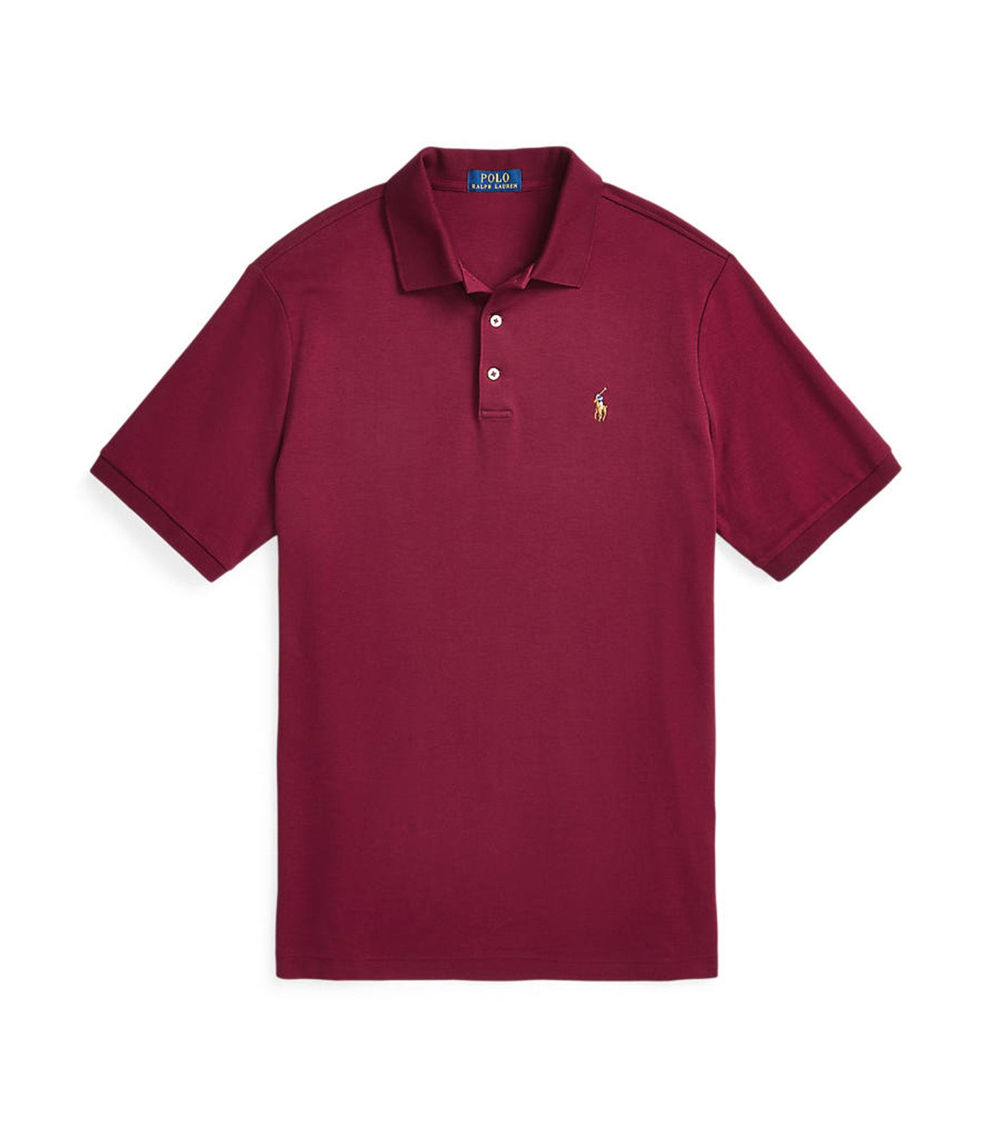 Men's Custom Slim Fit Soft Cotton Polo Shirt Red Carpet