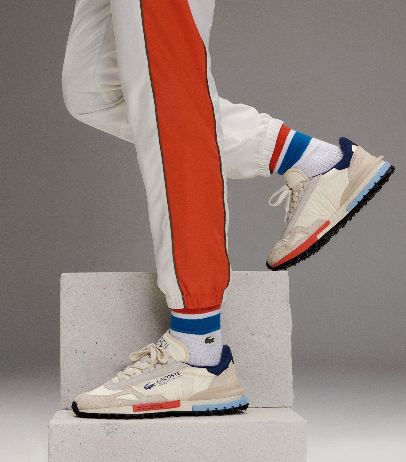 Men's Elite Active Trainers Off White/Navy