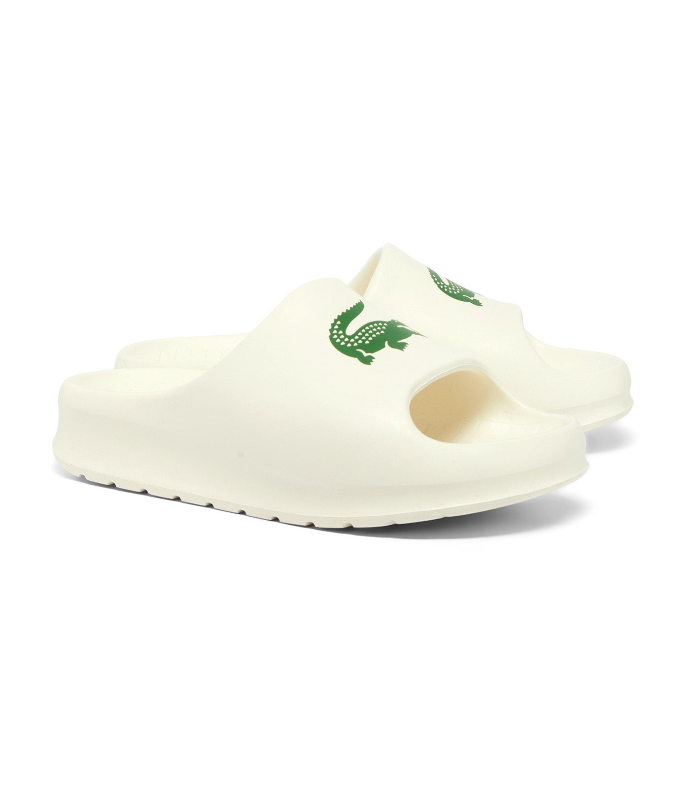 Women's Serve Slide 2.0 Off White/Dark Green