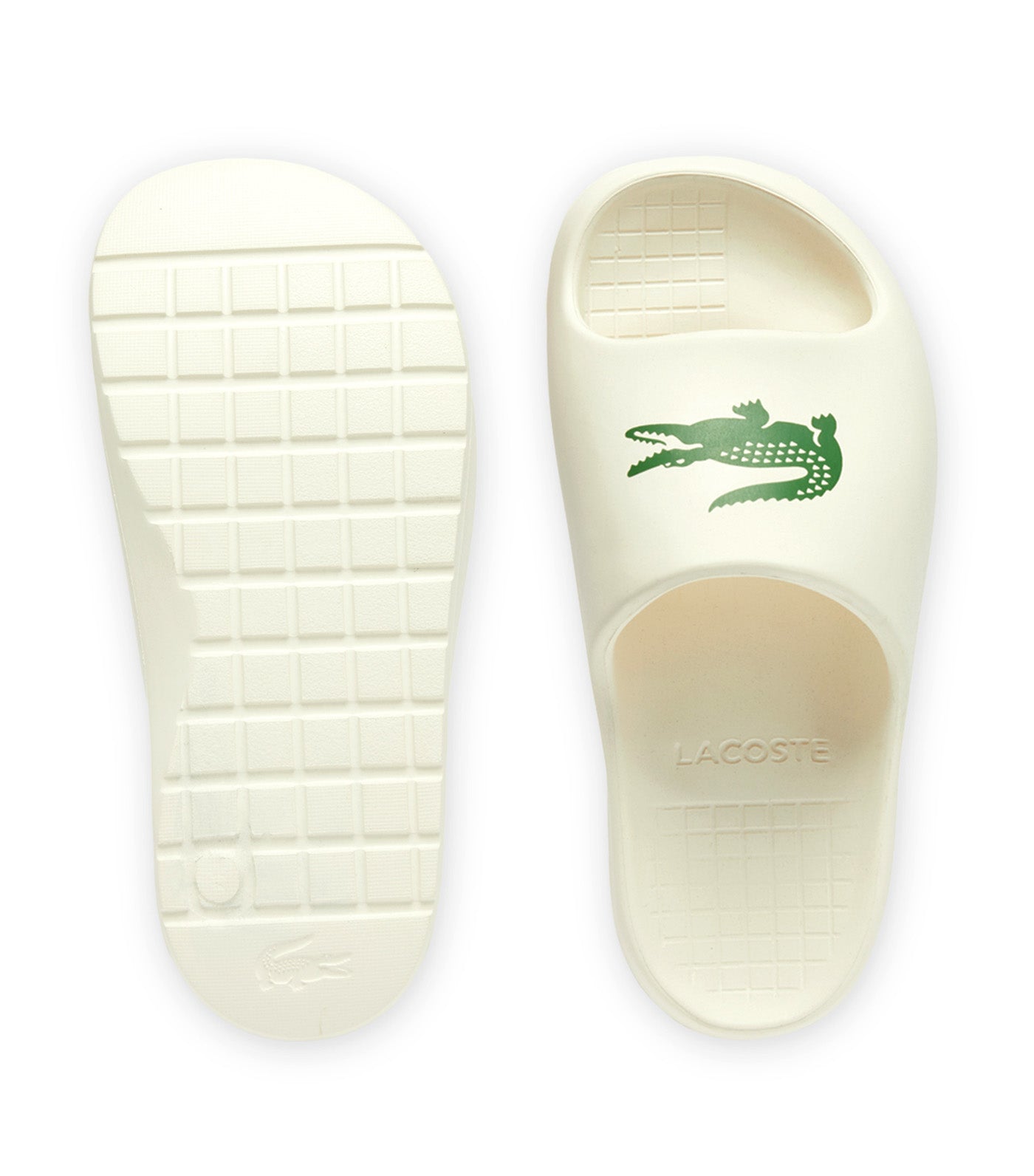 Women's Serve Slide 2.0 Off White/Dark Green